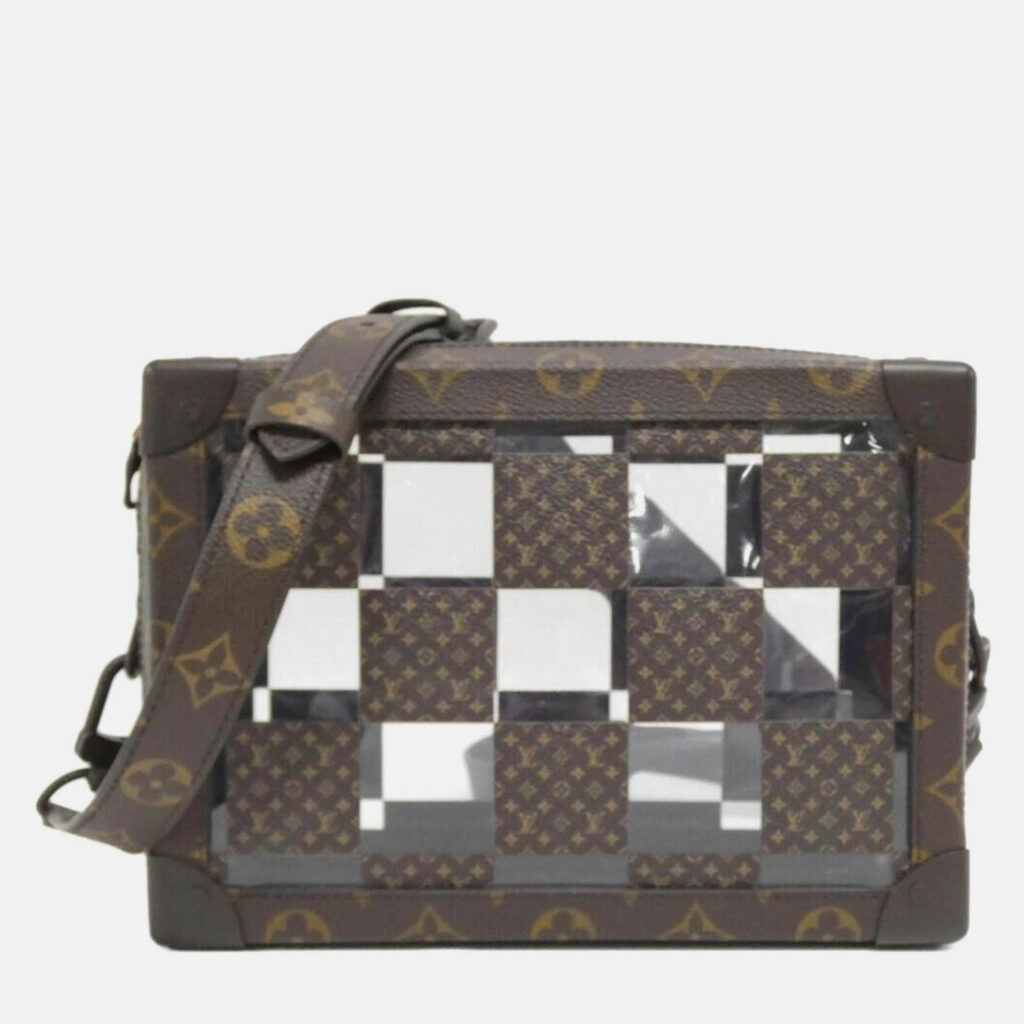 Louis Vuitton Chess Slim Soft Trunk Monogram Shoulder Bag Louis Vuitton Chess Slim Soft Trunk Monogram Shoulder Bag