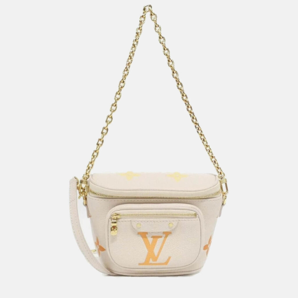 Louis Vuitton Mini Bumbag Monogram Empreinte By The Pool Shoulder Bag Louis Vuitton Mini Bumbag Monogram Empreinte By The Pool Shoulder Bag