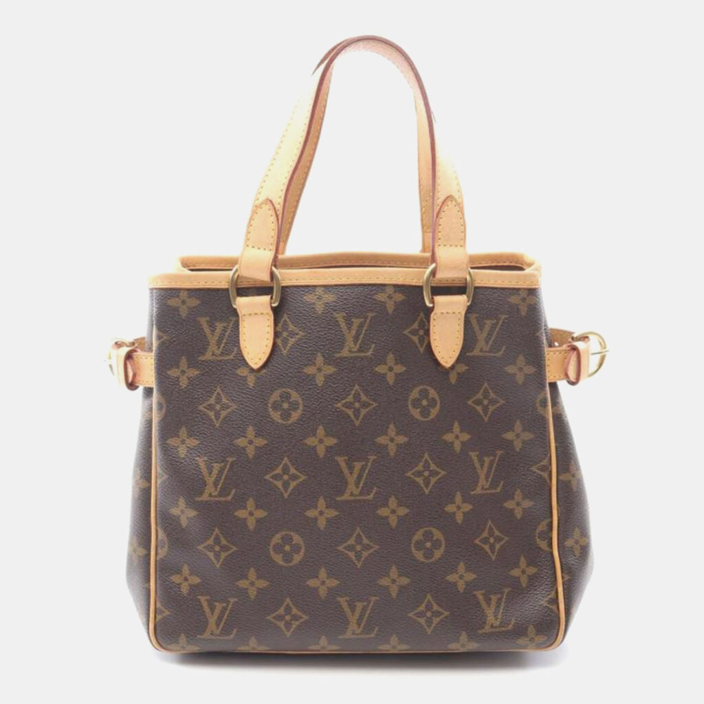 Louis Vuitton Batignolles Brown Monogram Canvas and Leather Shoulder Bag