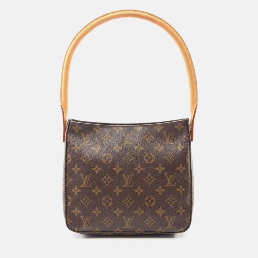 Louis Vuitton Looping MM Brown Monogram Canvas One Shoulder Bag