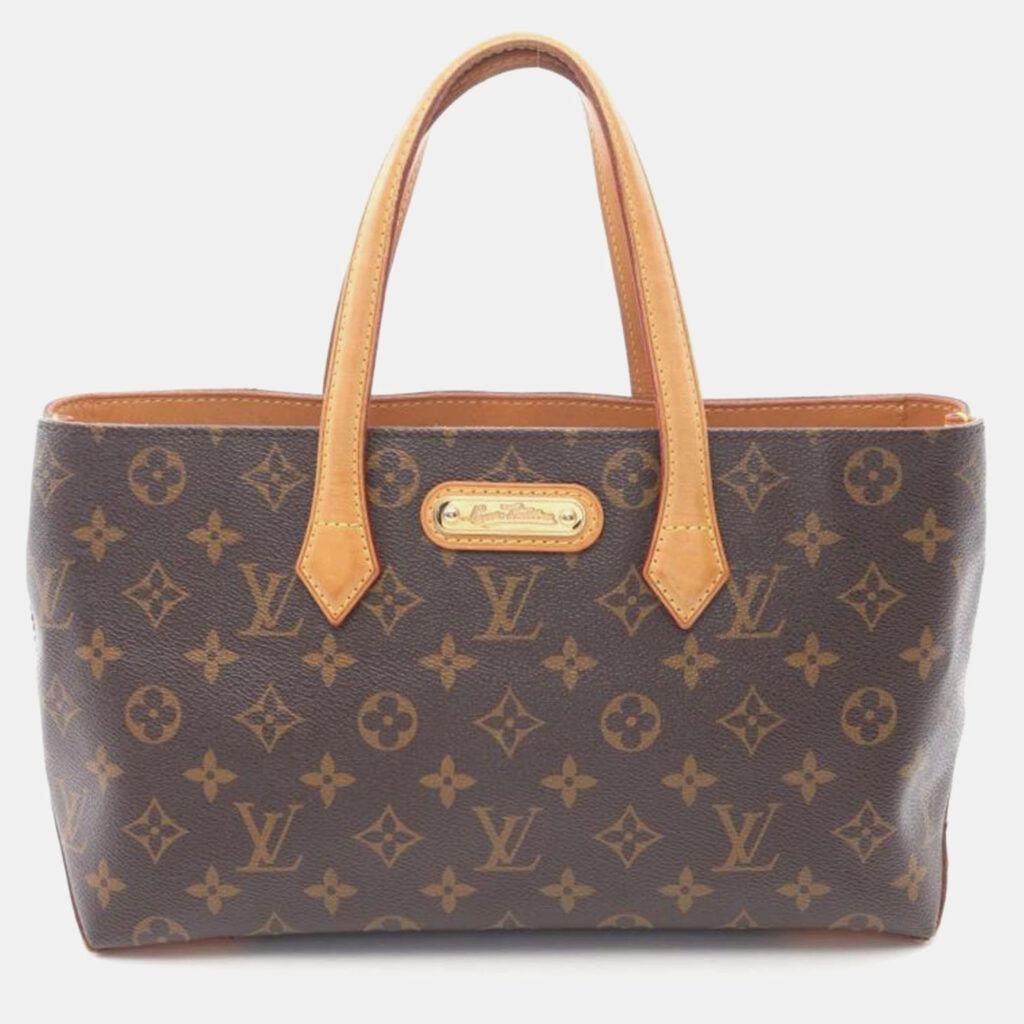 Louis Vuitton Wilshire PM Brown Monogram Canvas Tote Louis Vuitton Wilshire PM Brown Monogram Canvas Tote