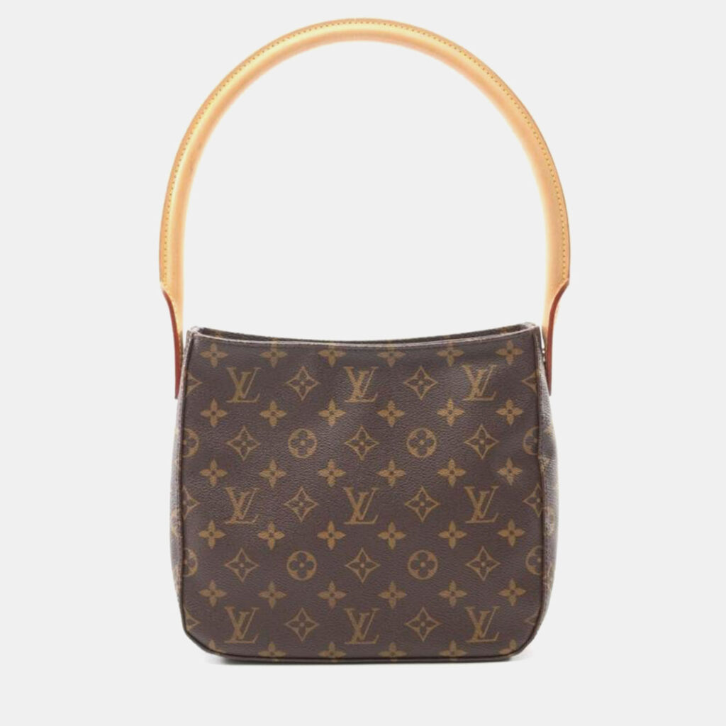 Louis Vuitton Looping MM Brown Monogram Canvas Shoulder Bag