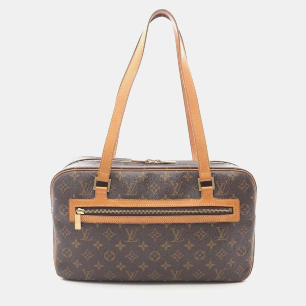 Louis Vuitton Cite GM Brown Monogram Canvas Shoulder Travel Bag Louis Vuitton Cite GM Brown Monogram Canvas Shoulder Travel Bag