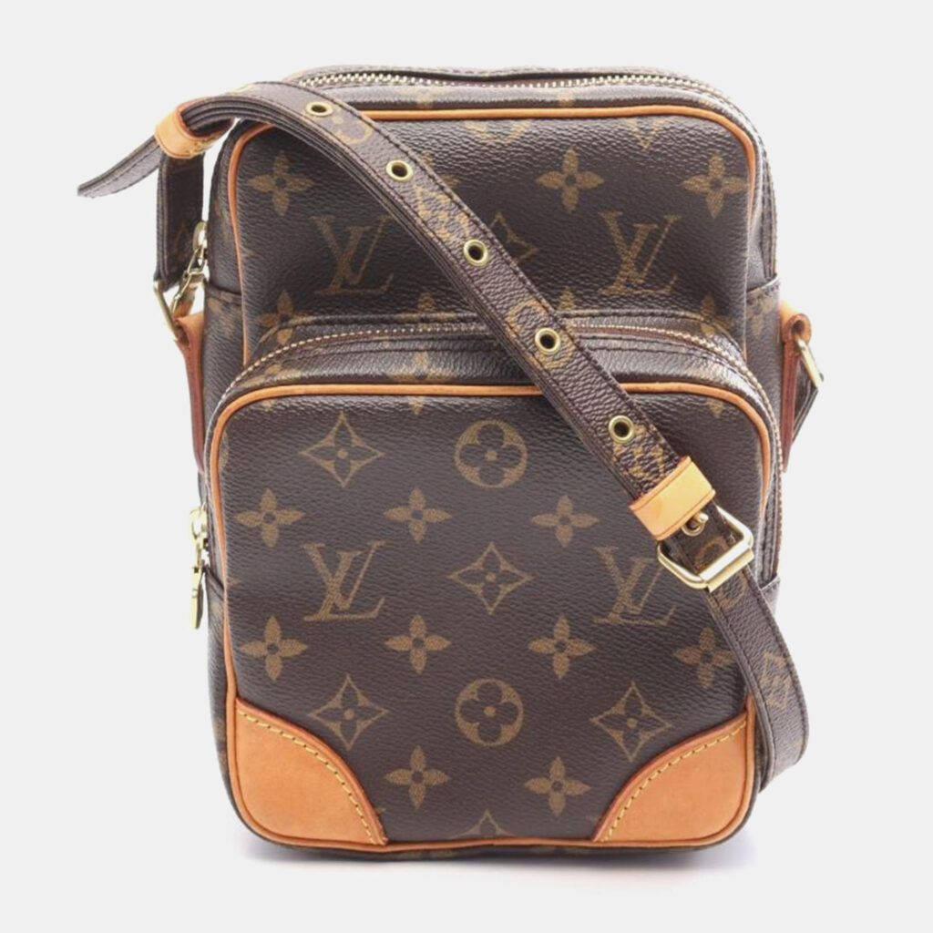 Louis Vuitton Amazon Brown Monogram Canvas Crossbody Bag Louis Vuitton Amazon Brown Monogram Canvas Crossbody Bag