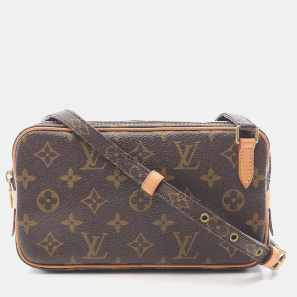 Louis Vuitton Marly Bandouliere Brown Monogram Canvas Shoulder Bag Louis Vuitton Marly Bandouliere Brown Monogram Canvas Shoulder Bag