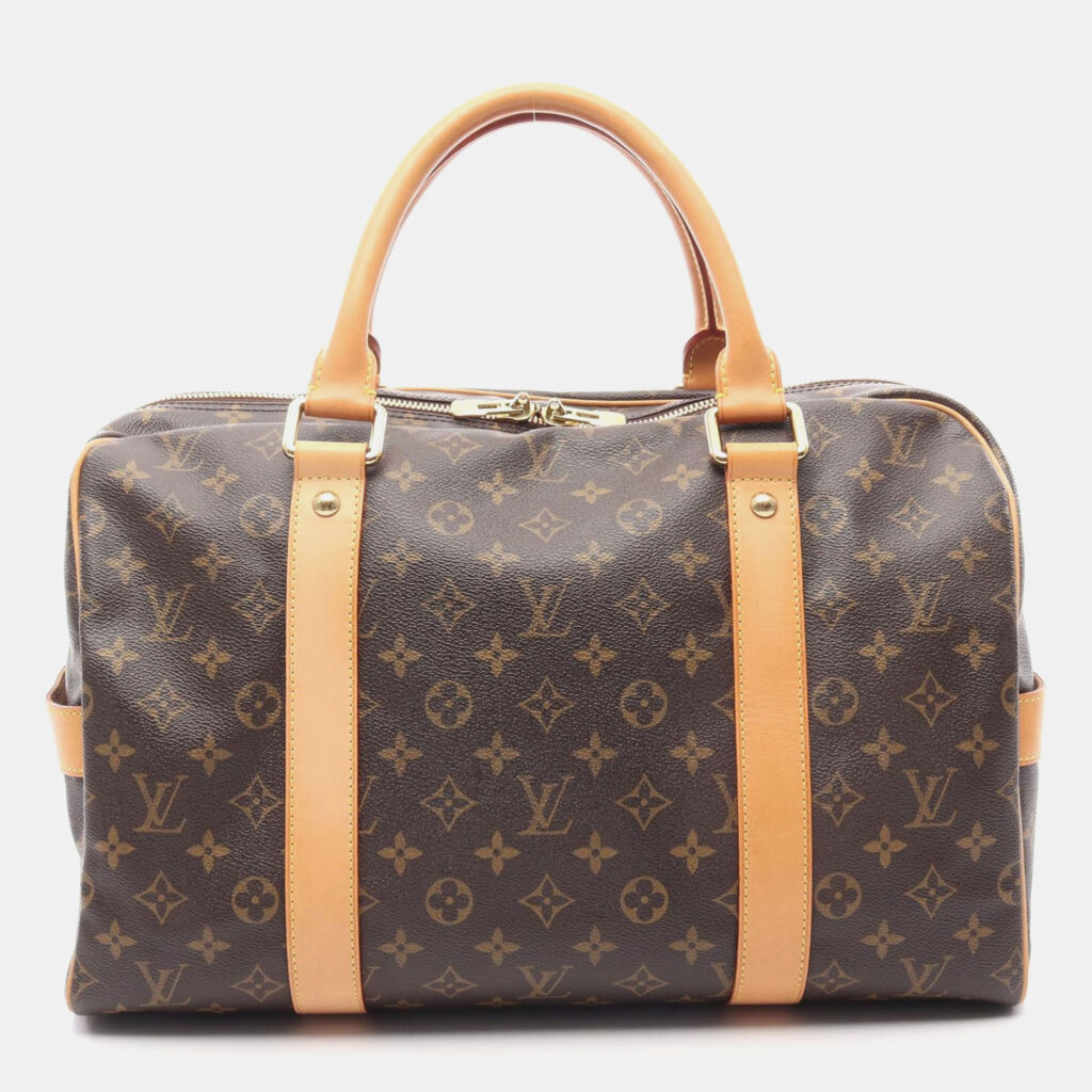Louis Vuitton Carryall Brown Monogram Canvas Travel Bag