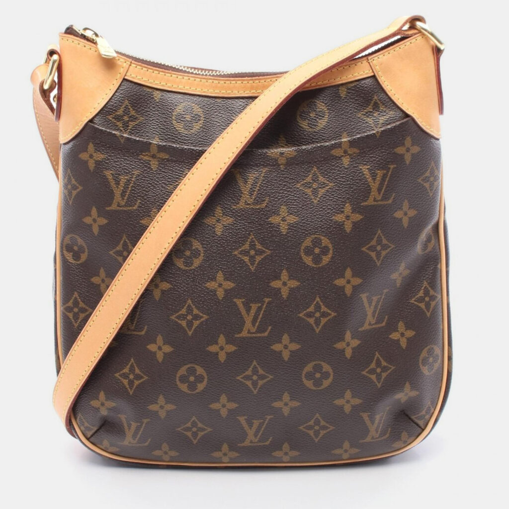 Louis Vuitton Odeon PM Brown Monogram Canvas Crossbody Bag Louis Vuitton Odeon PM Brown Monogram Canvas Crossbody Bag