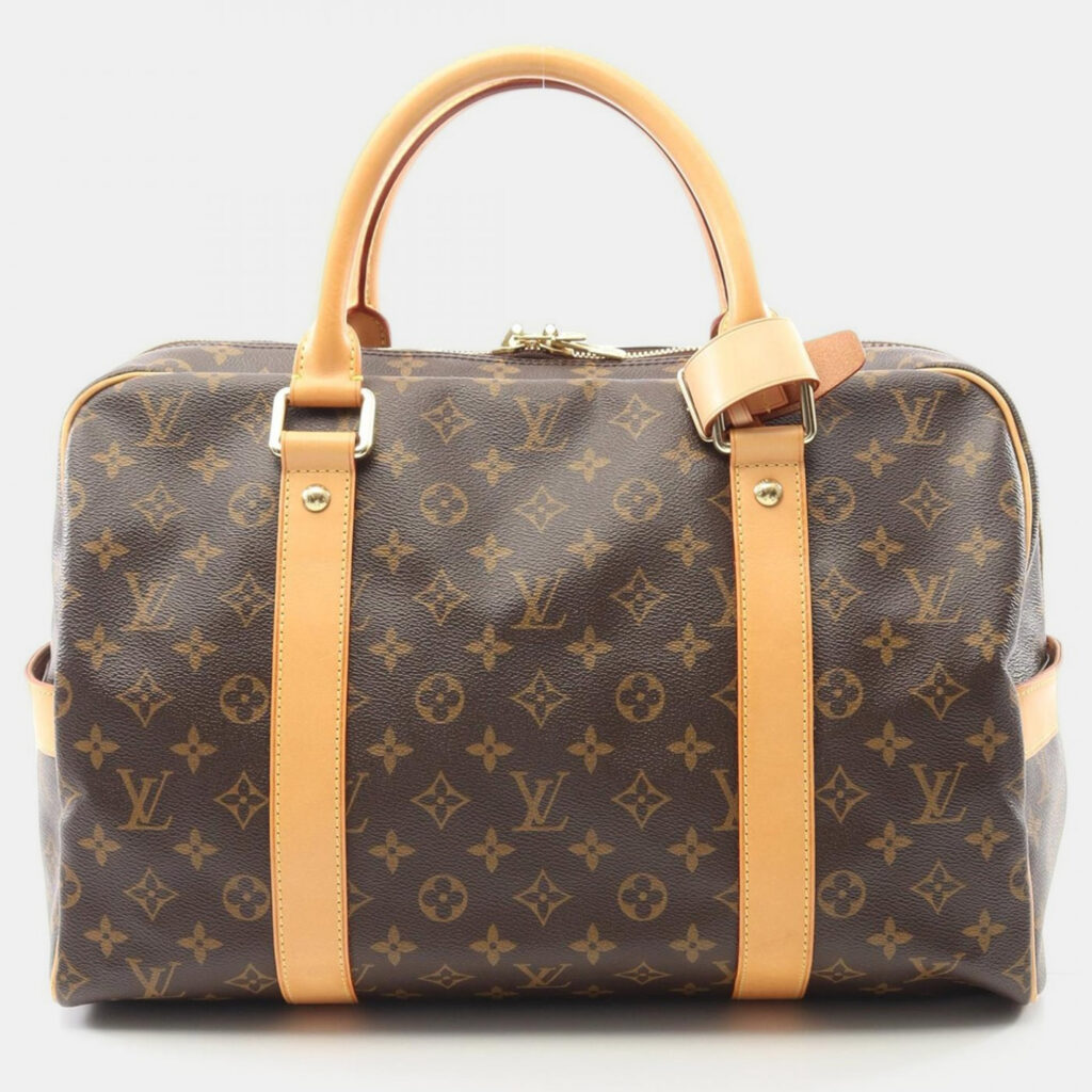 Louis Vuitton Carryall Brown Monogram Canvas Travel Bag