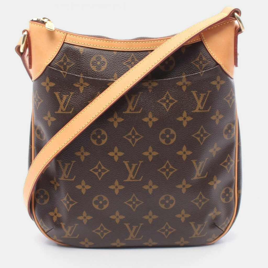Louis Vuitton Odeon PM Brown Monogram Canvas Crossbody Bag Louis Vuitton Odeon PM Brown Monogram Canvas Crossbody Bag