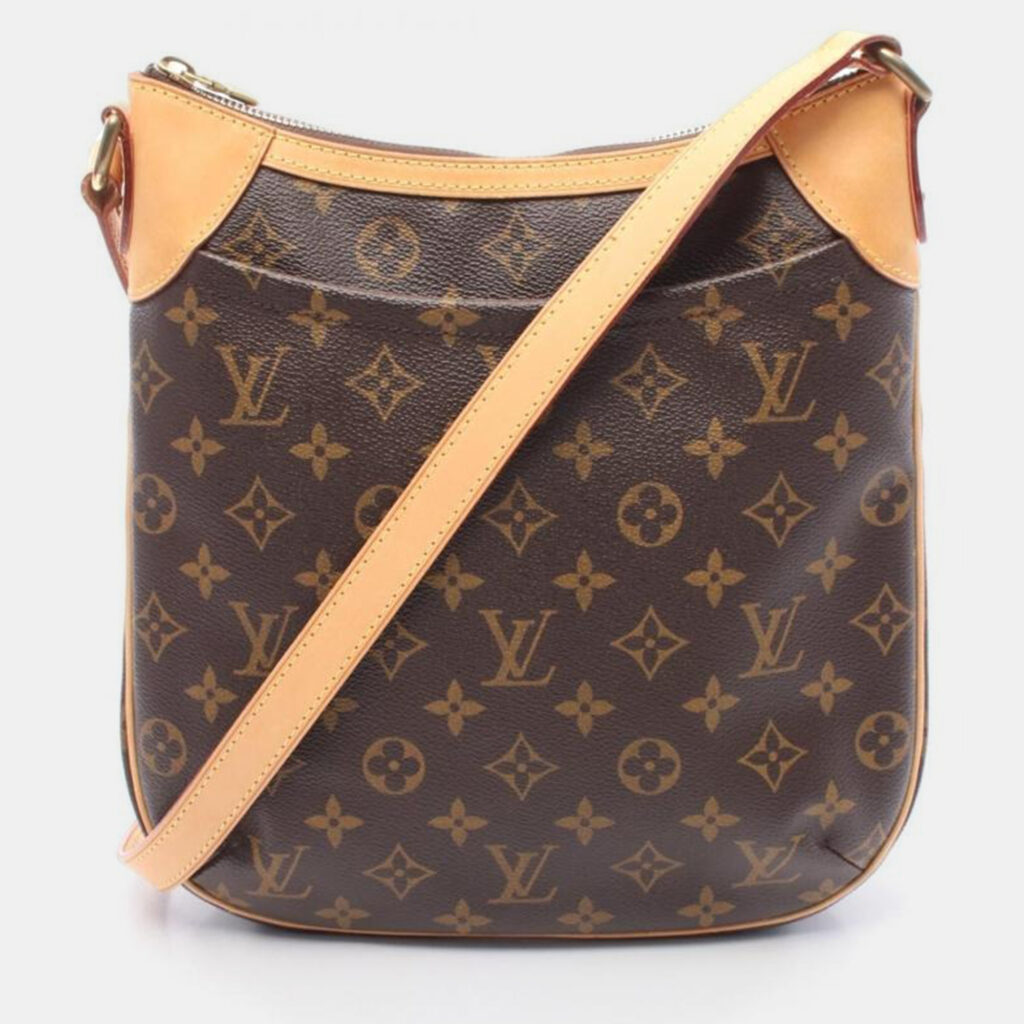 Louis Vuitton Odeon PM Brown Monogram Canvas Crossbody Bag Louis Vuitton Odeon PM Brown Monogram Canvas Crossbody Bag