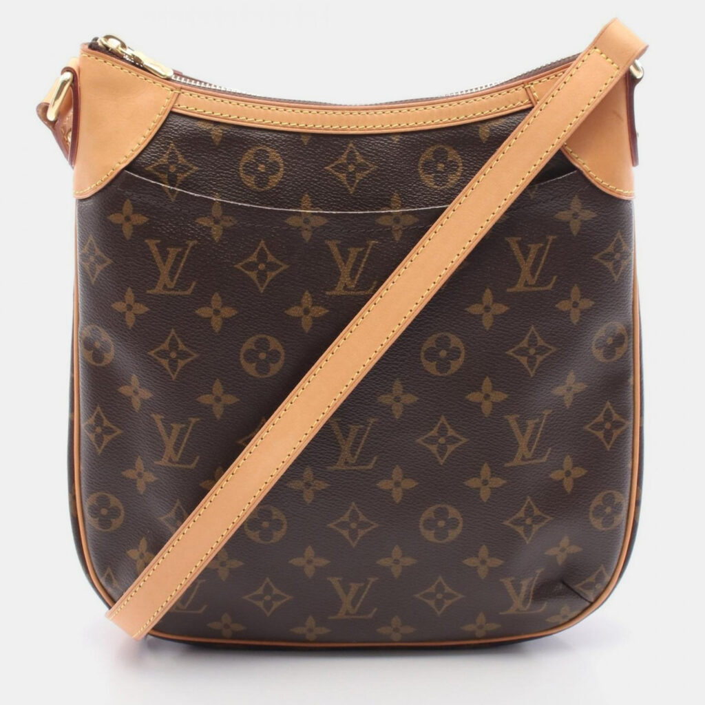 Louis Vuitton Odeon PM Brown Monogram Canvas Crossbody Bag Louis Vuitton Odeon PM Brown Monogram Canvas Crossbody Bag