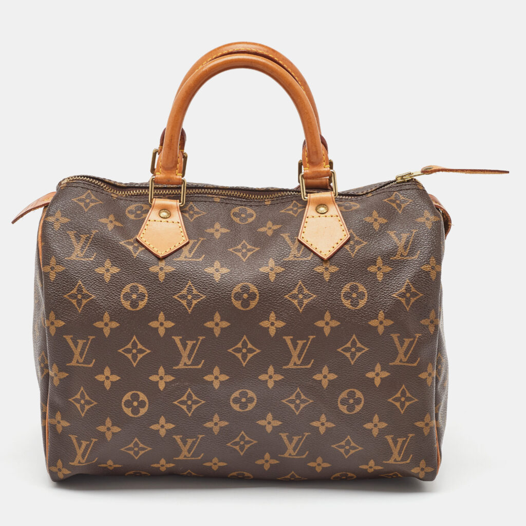 Louis Vuitton Monogram Canvas Speedy 30 Bag