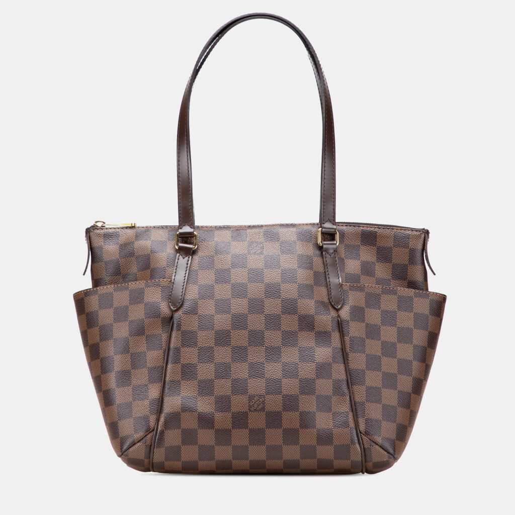 Louis Vuitton Brown Damier Ebene Totally PM Louis Vuitton Brown Damier Ebene Totally PM