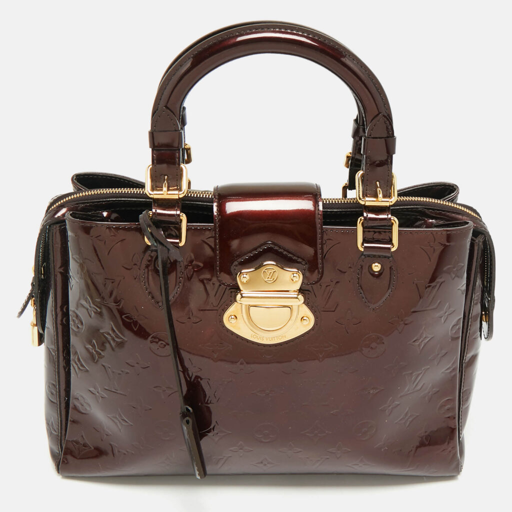 Louis Vuitton Amarante Monogram Vernis Melrose Avenue Bag Louis Vuitton Amarante Monogram Vernis Melrose Avenue Bag