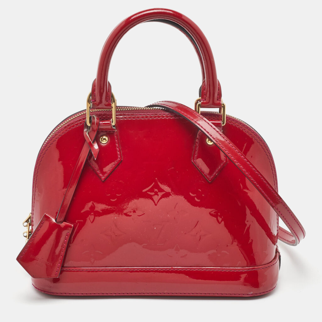Louis Vuitton Indian Rose Monogram Vernis Alma BB Bag Louis Vuitton Indian Rose Monogram Vernis Alma BB Bag