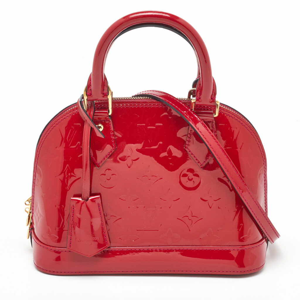 Louis Vuitton Indian Rose Monogram Vernis Alma BB Bag Louis Vuitton Indian Rose Monogram Vernis Alma BB Bag