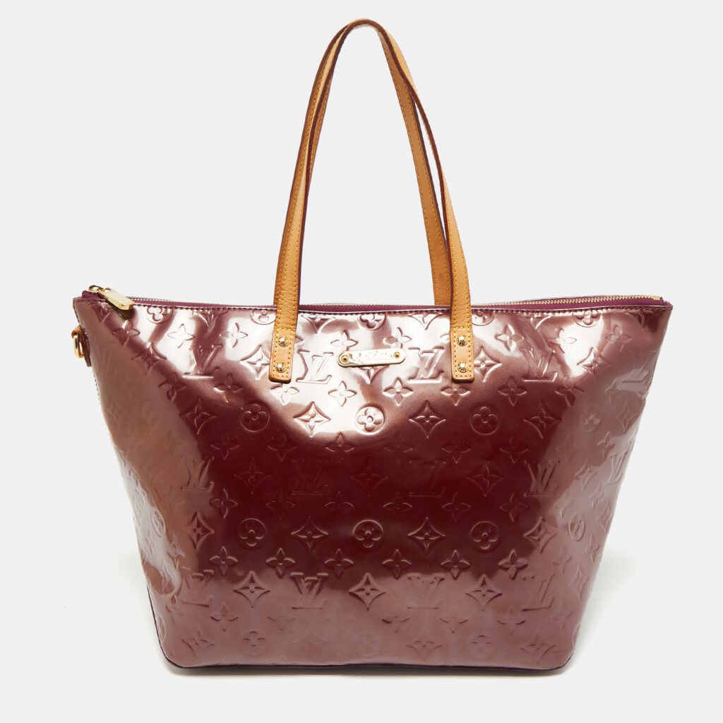 Louis Vuitton Amethyste Monogram Vernis Bellevue GM Bag Louis Vuitton Amethyste Monogram Vernis Bellevue GM Bag