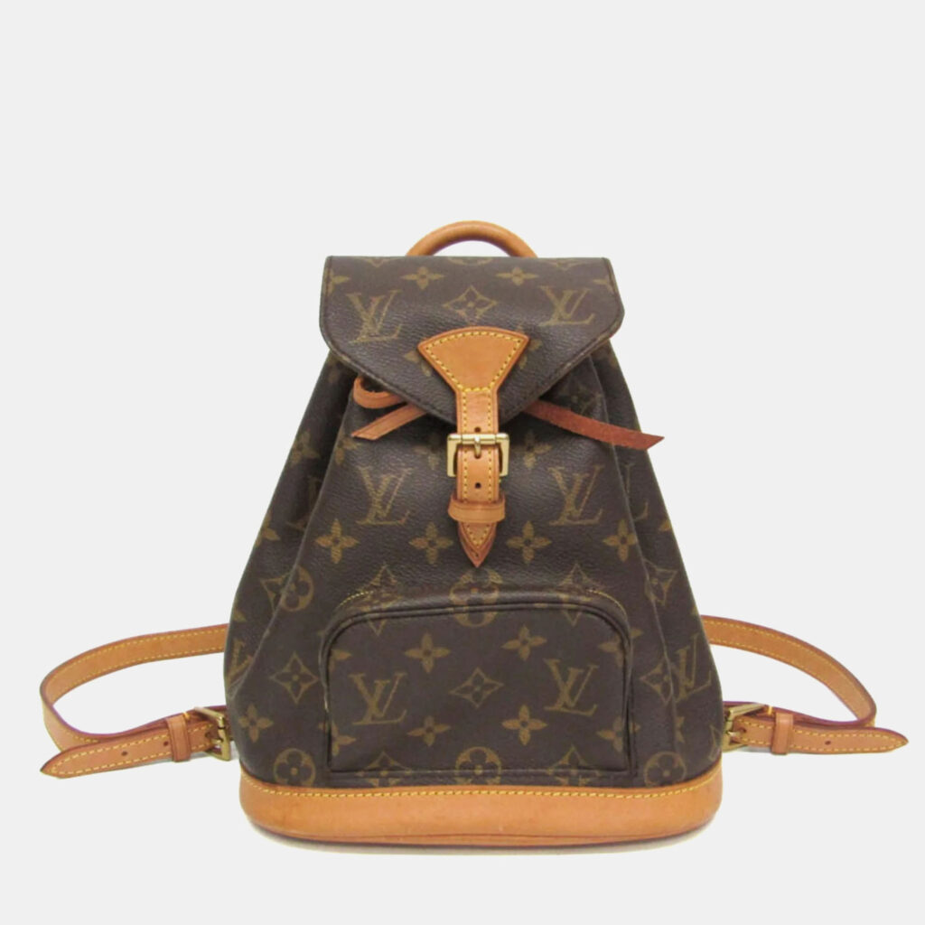 Louis Vuitton Mini Montsouris Monogram Coated Canvas Backpack Louis Vuitton Mini Montsouris Monogram Coated Canvas Backpack
