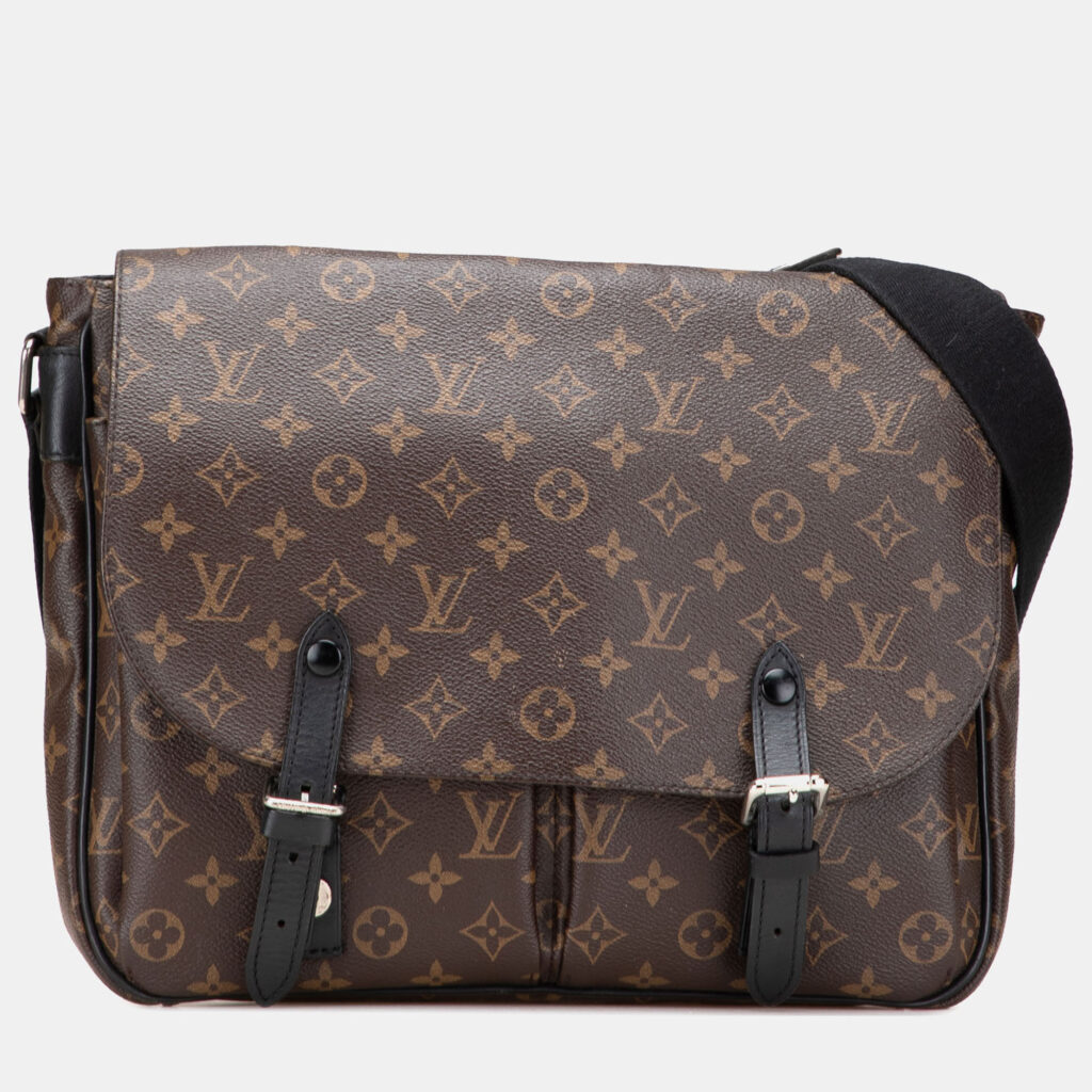 Louis Vuitton Brown Monogram Macassar Christopher Messenger Louis Vuitton Brown Monogram Macassar Christopher Messenger