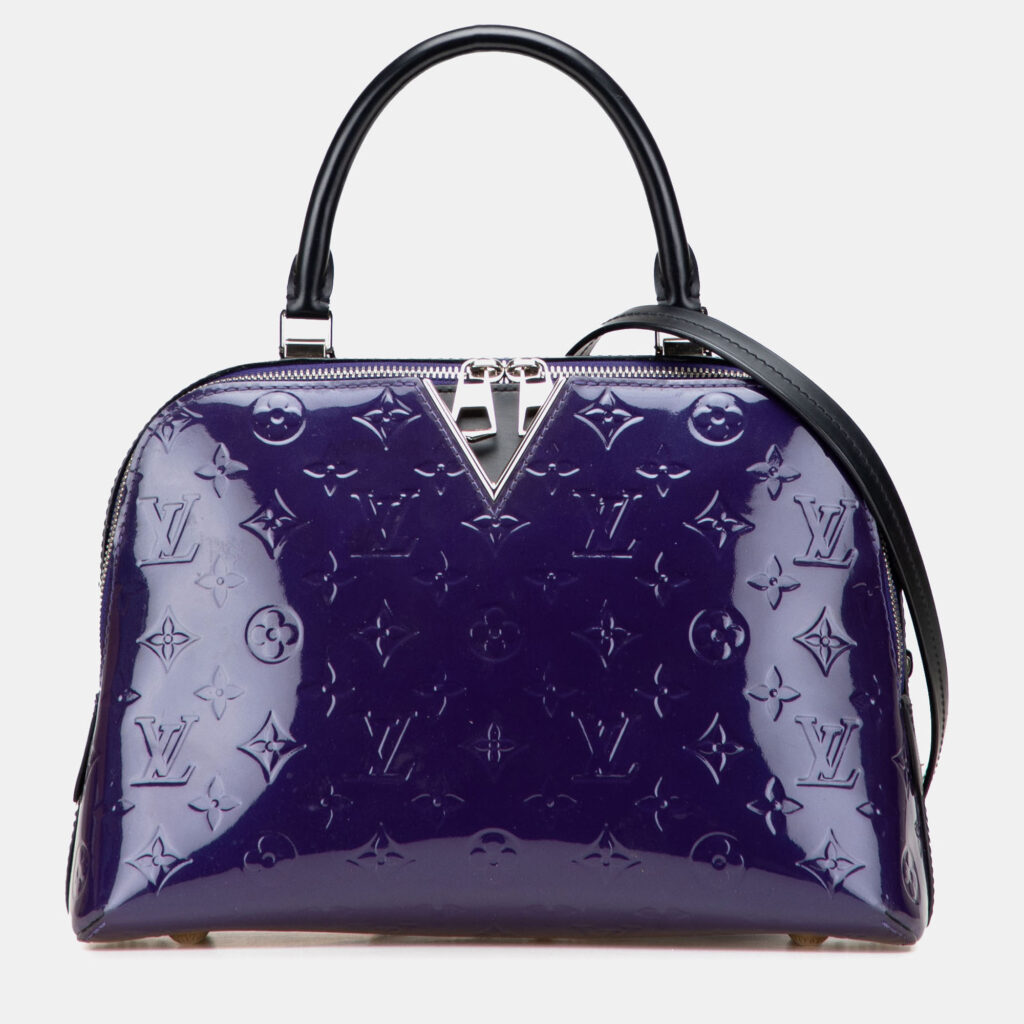 Louis Vuitton Purple Monogram Vernis Melrose Louis Vuitton Purple Monogram Vernis Melrose