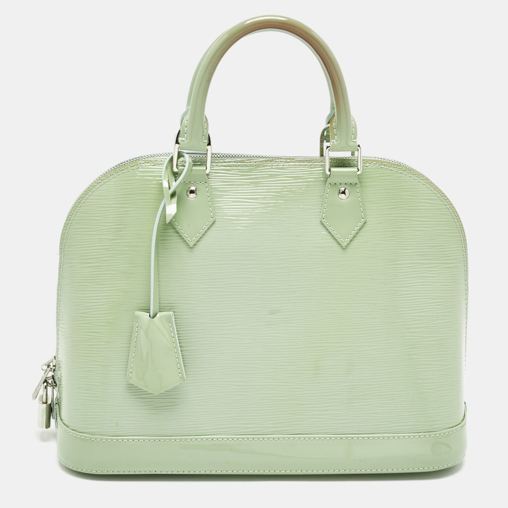Louis Vuitton Amande Electric Epi Leather Alma PM Bag Louis Vuitton Amande Electric Epi Leather Alma PM Bag