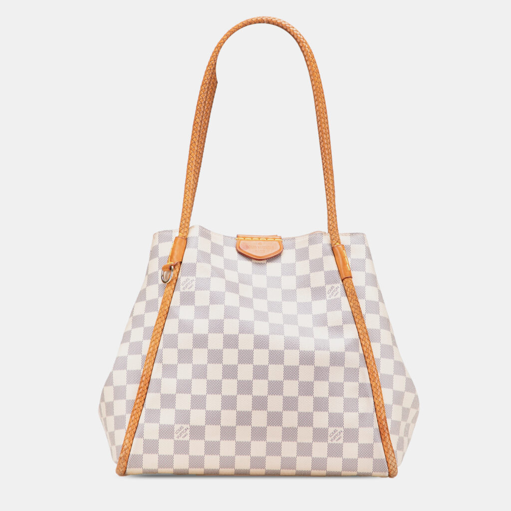 Louis Vuitton White Damier Azur Propriano Bag Louis Vuitton White Damier Azur Propriano Bag