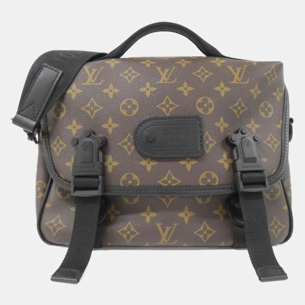 Louis Vuitton LV Trail Messenger Monogram Macassar Shoulder Bag