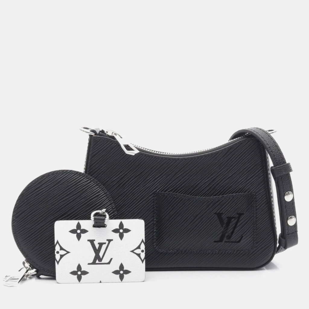 Louis Vuitton Marelle Black Epi Leather Handbag Louis Vuitton Marelle Black Epi Leather Handbag
