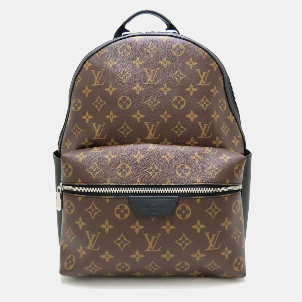 Louis Vuitton Discovery PM Monogram Macassar Canvas Backpack Louis Vuitton Discovery PM Monogram Macassar Canvas Backpack
