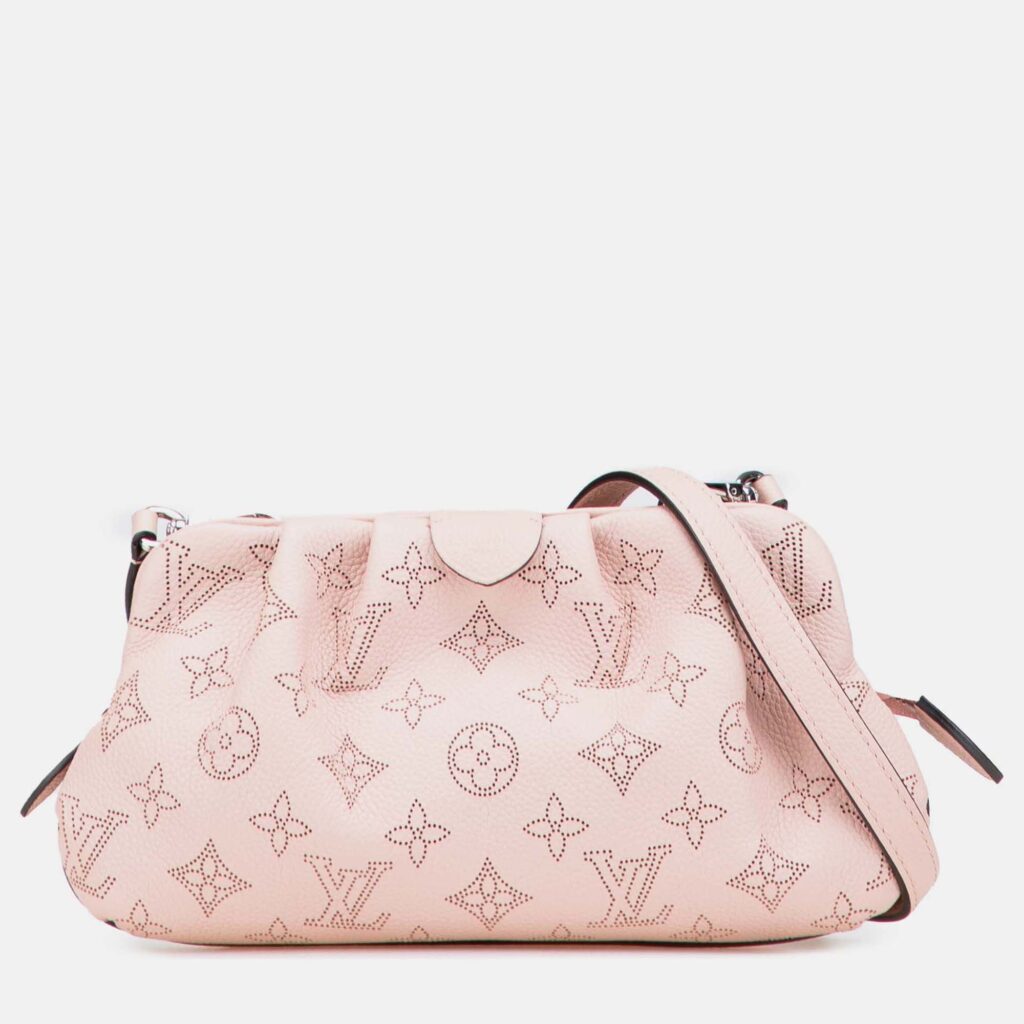 Louis Vuitton Pink Monogram Mahina Scala Mini Pouch
