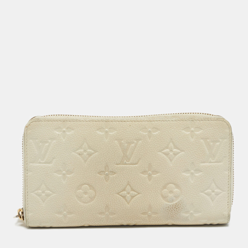 luxury-women-louis-vuitton-used-handbags-p1189314-001-1.jpg Louis Vuitton Off White Monogram Empreinte Leather Zippy Wallet