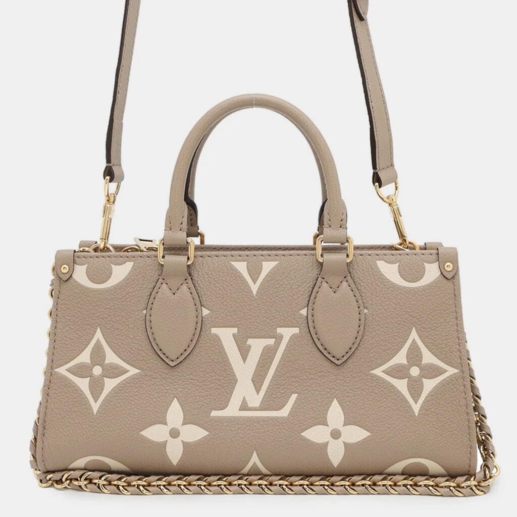 Louis Vuitton OnTheGo East West Monogram Empreinte Leather Tote Bag