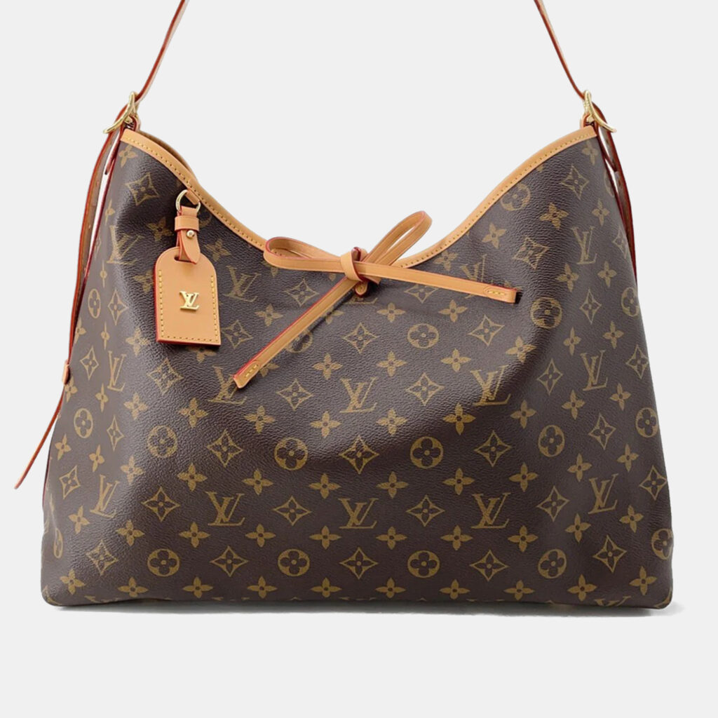 Louis Vuitton Carryall NM MM Bordeaux Monogram Bag