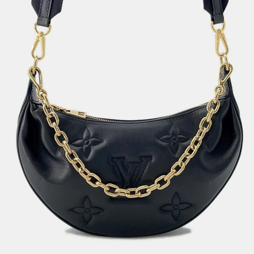 Louis Vuitton Over The Moon Noir Calf Leather Monogram Pattern Bag Louis Vuitton Over The Moon Noir Calf Leather Monogram Pattern Bag