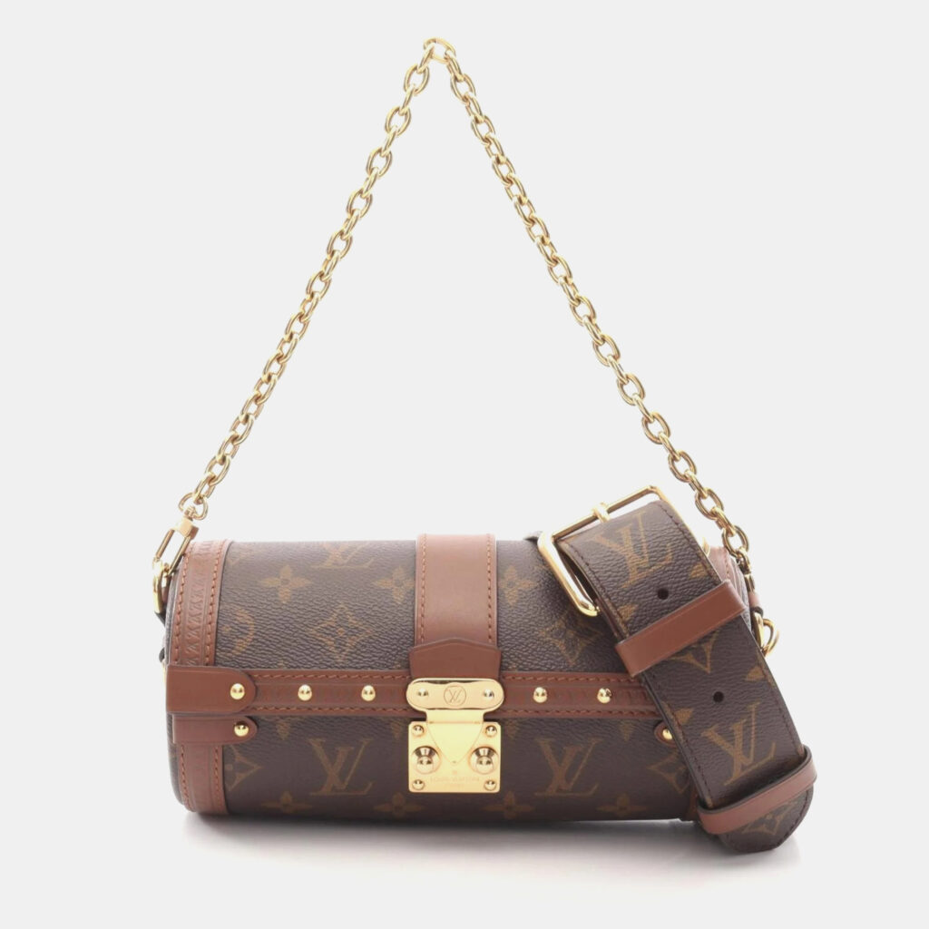 Louis Vuitton Papillon Trunk Monogram Coated Canvas Shoulder Bag Louis Vuitton Papillon Trunk Monogram Coated Canvas Shoulder Bag