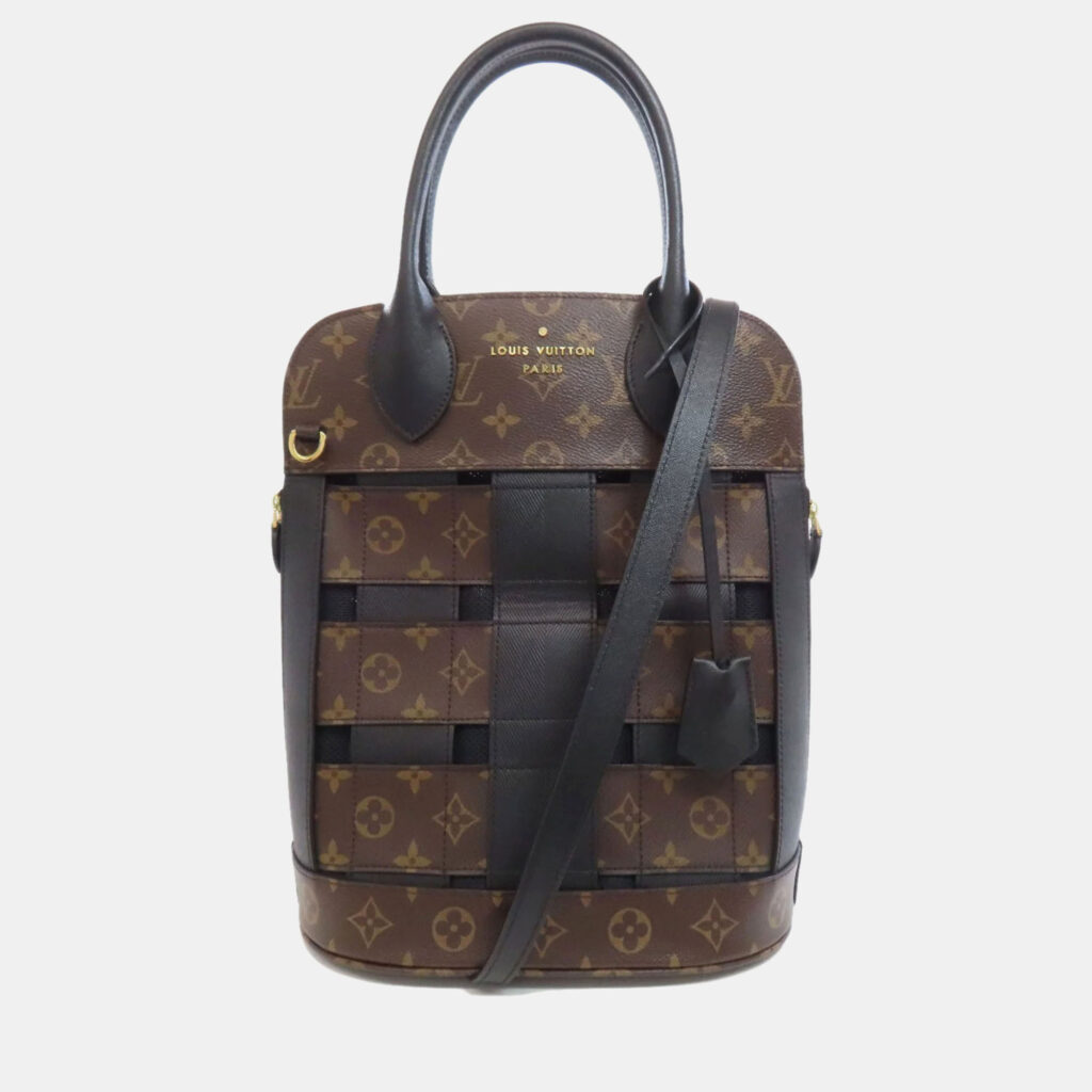 Louis Vuitton Traceage Brown Monogram Canvas Handbag