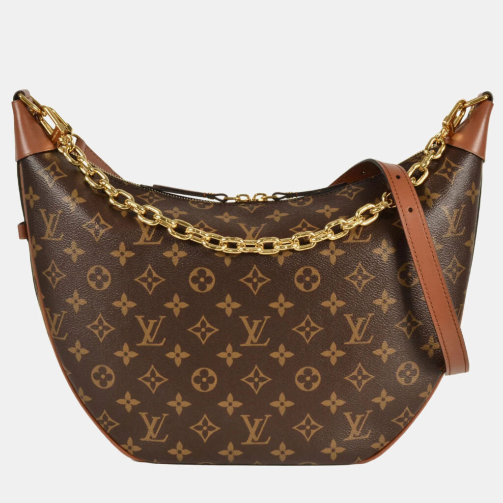 Louis Vuitton Loop Brown Monogram Reverse Canvas Hobo Bag