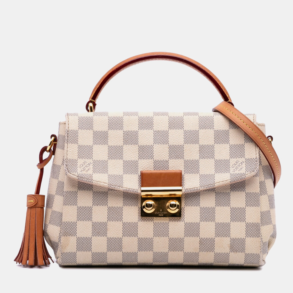 Louis Vuitton White Damier Azur Croisette