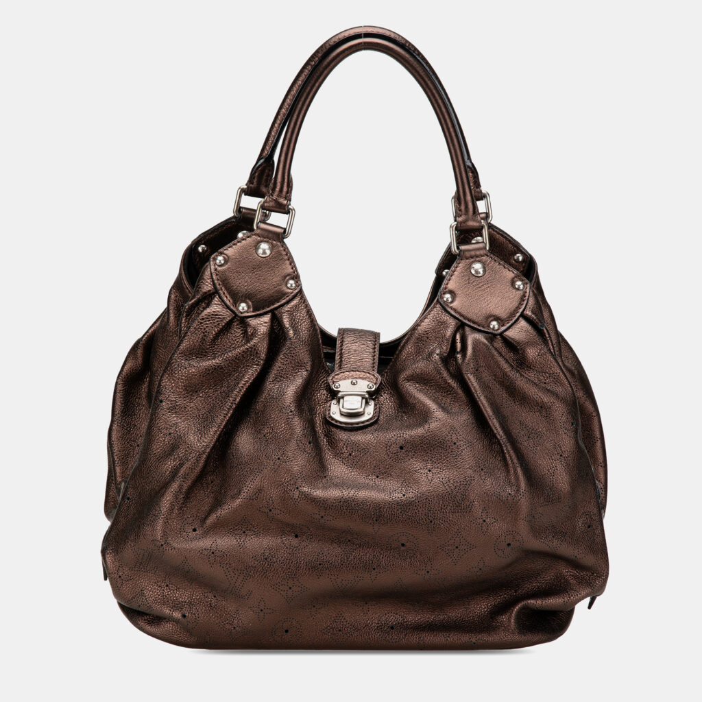 Louis Vuitton Brown Monogram Mahina XL Bag Louis Vuitton Brown Monogram Mahina XL Bag
