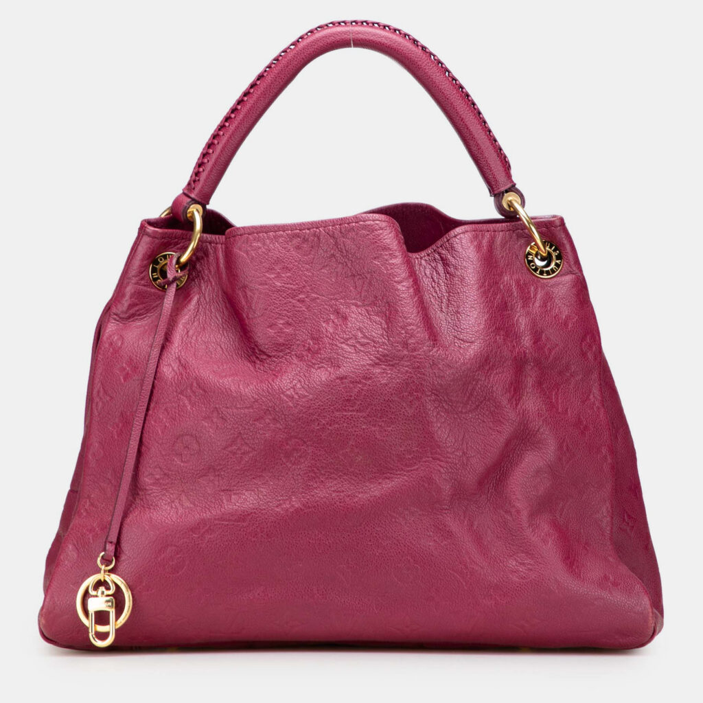Louis Vuitton Red Monogram Empreinte Artsy MM Louis Vuitton Red Monogram Empreinte Artsy MM