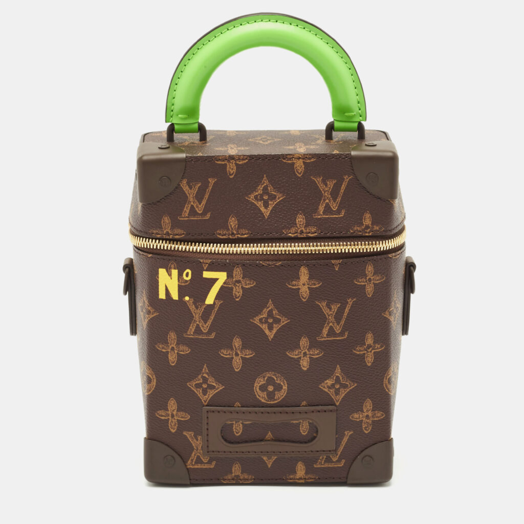 Louis Vuitton Vintage Monogram Canvas N°7 Vertical Box Trunk Louis Vuitton Vintage Monogram Canvas N°7 Vertical Box Trunk