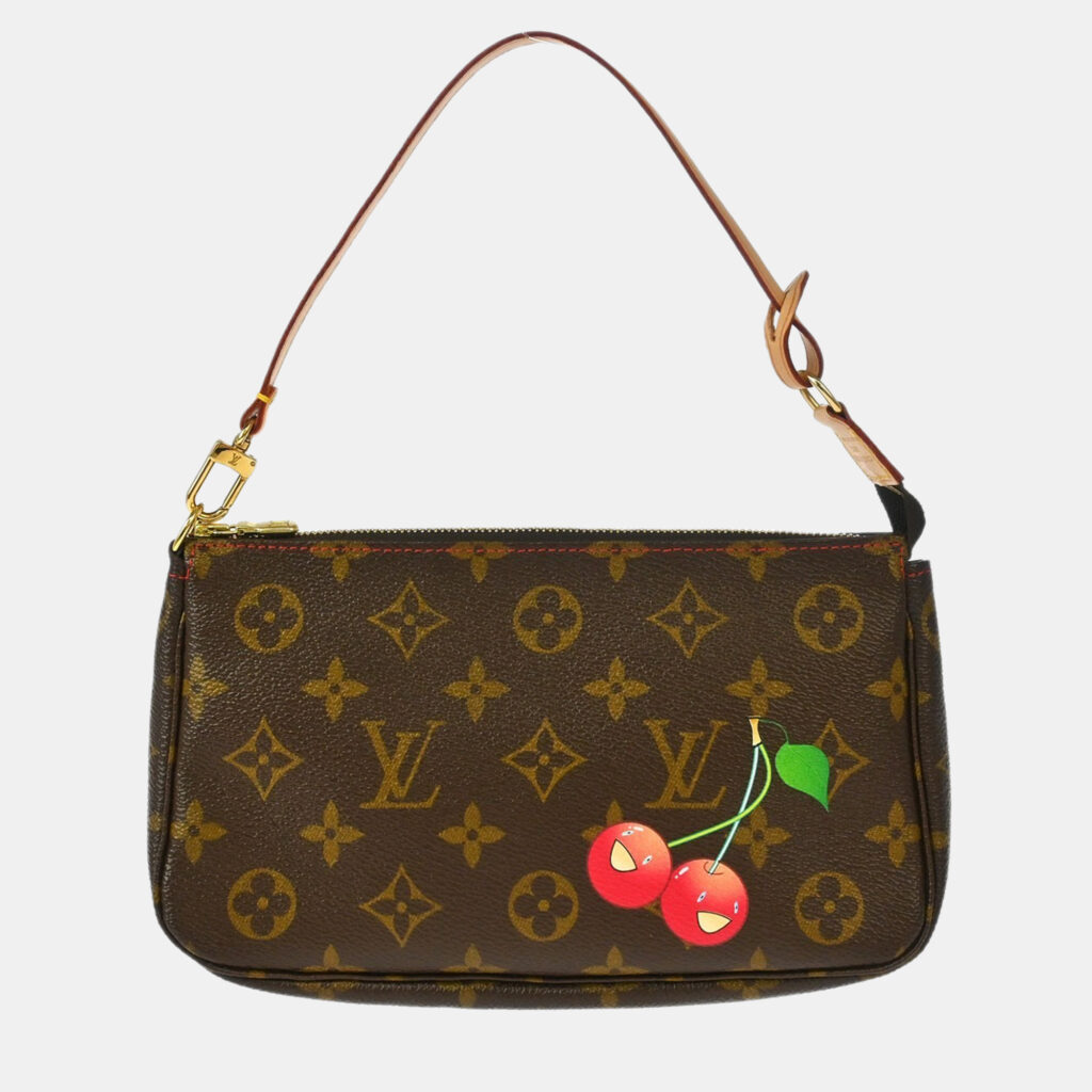 Louis Vuitton Monogram Cherry Pochette Accessoires Handbag Louis Vuitton Monogram Cherry Pochette Accessoires Handbag