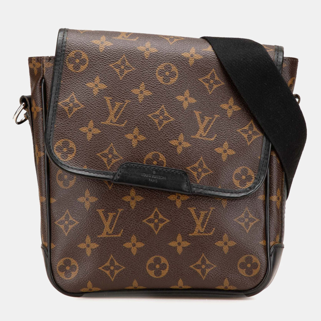 Louis Vuitton Brown Monogram Macassar Bass PM