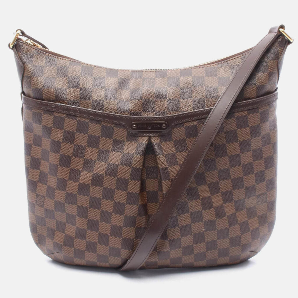 Louis Vuitton Bloomsbury Gm Shoulder Bag Damier Canvas Ebene