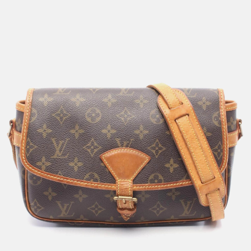 Louis Vuitton Sologne Shoulder Bag Monogram Canvas Brown