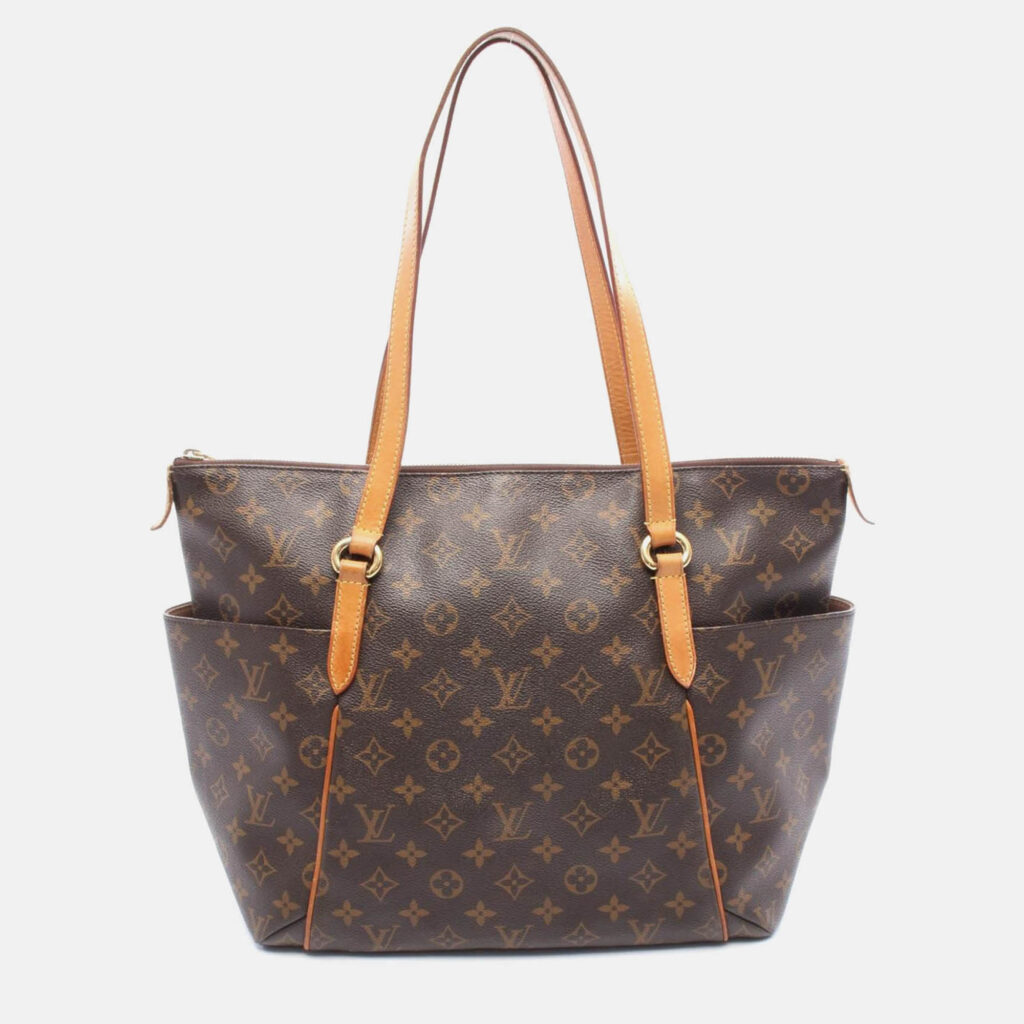 Louis Vuitton Totally MM Monogram Canvas Tote Bag Louis Vuitton Totally MM Monogram Canvas Tote Bag