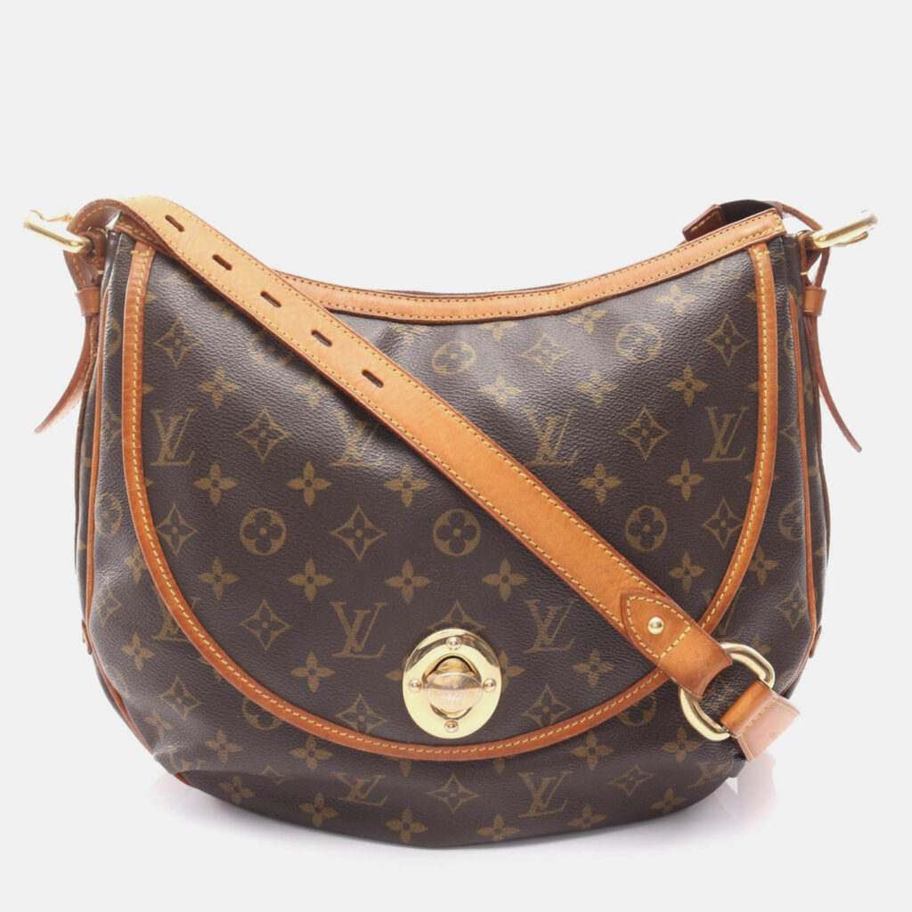Louis Vuitton Tulum GM Shoulder Bag Monogram Canvas Brown