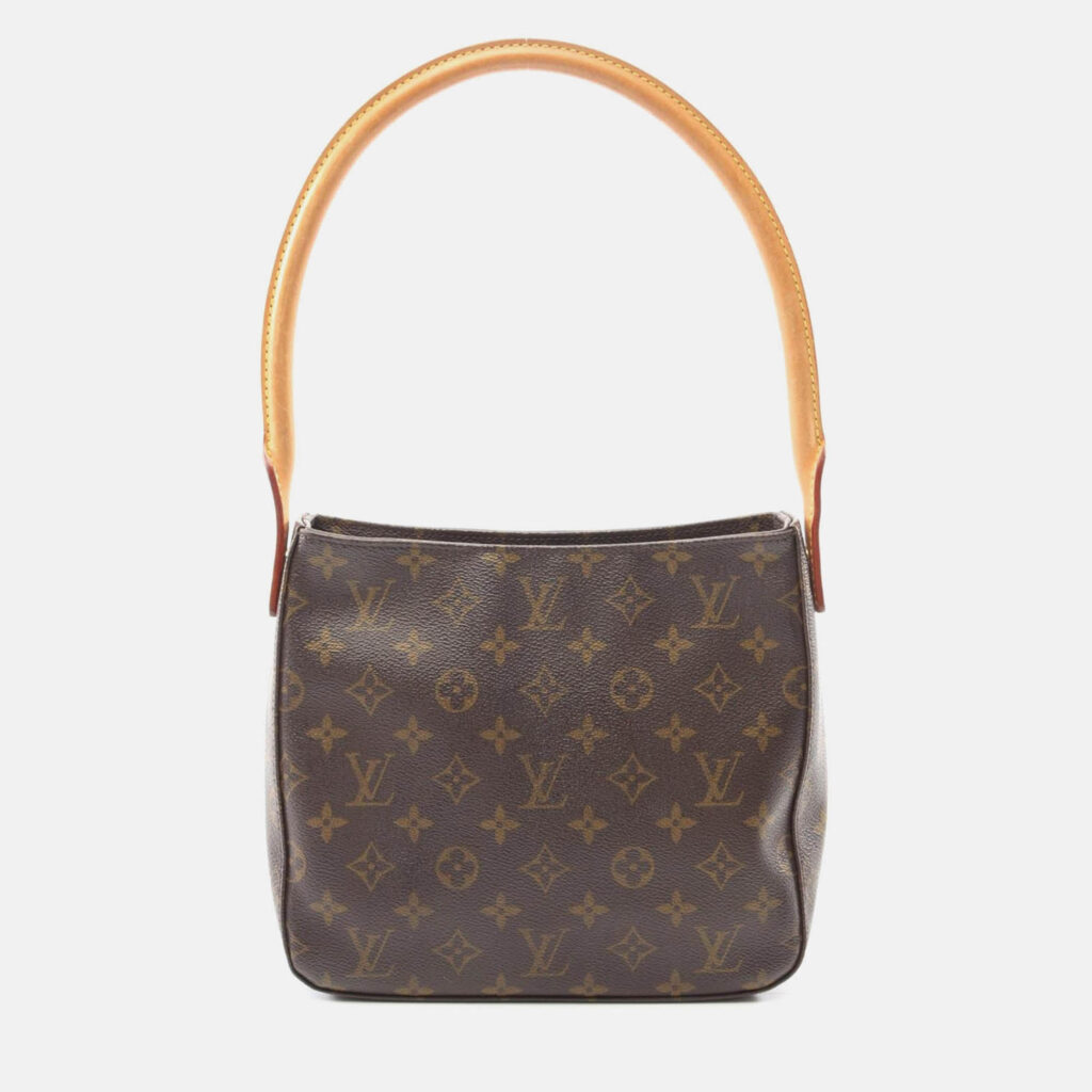 Louis Vuitton Looping MM Monogram Canvas Shoulder Bag Louis Vuitton Looping MM Monogram Canvas Shoulder Bag