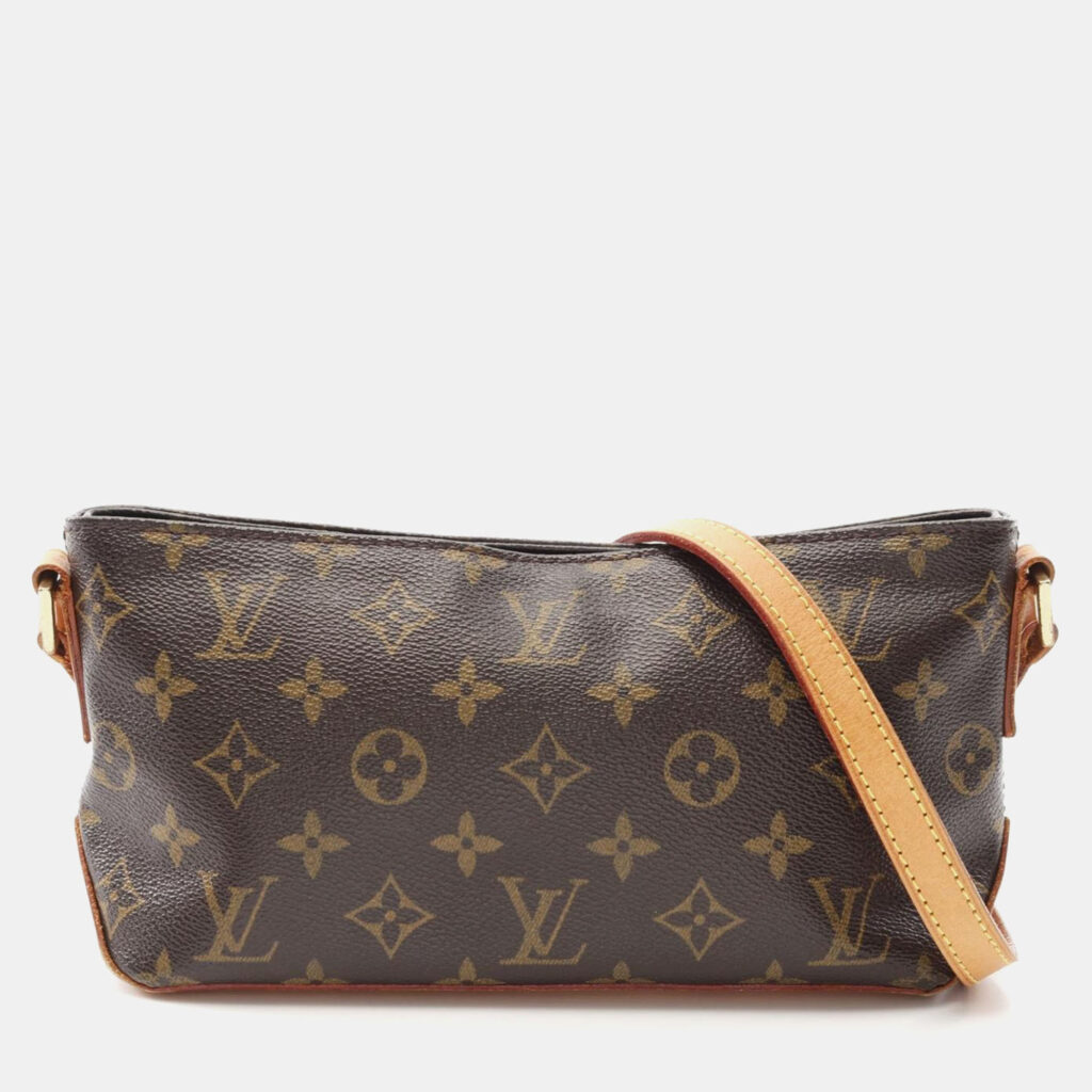 Louis Vuitton Trotteur Monogram Canvas Shoulder Bag Louis Vuitton Trotteur Monogram Canvas Shoulder Bag