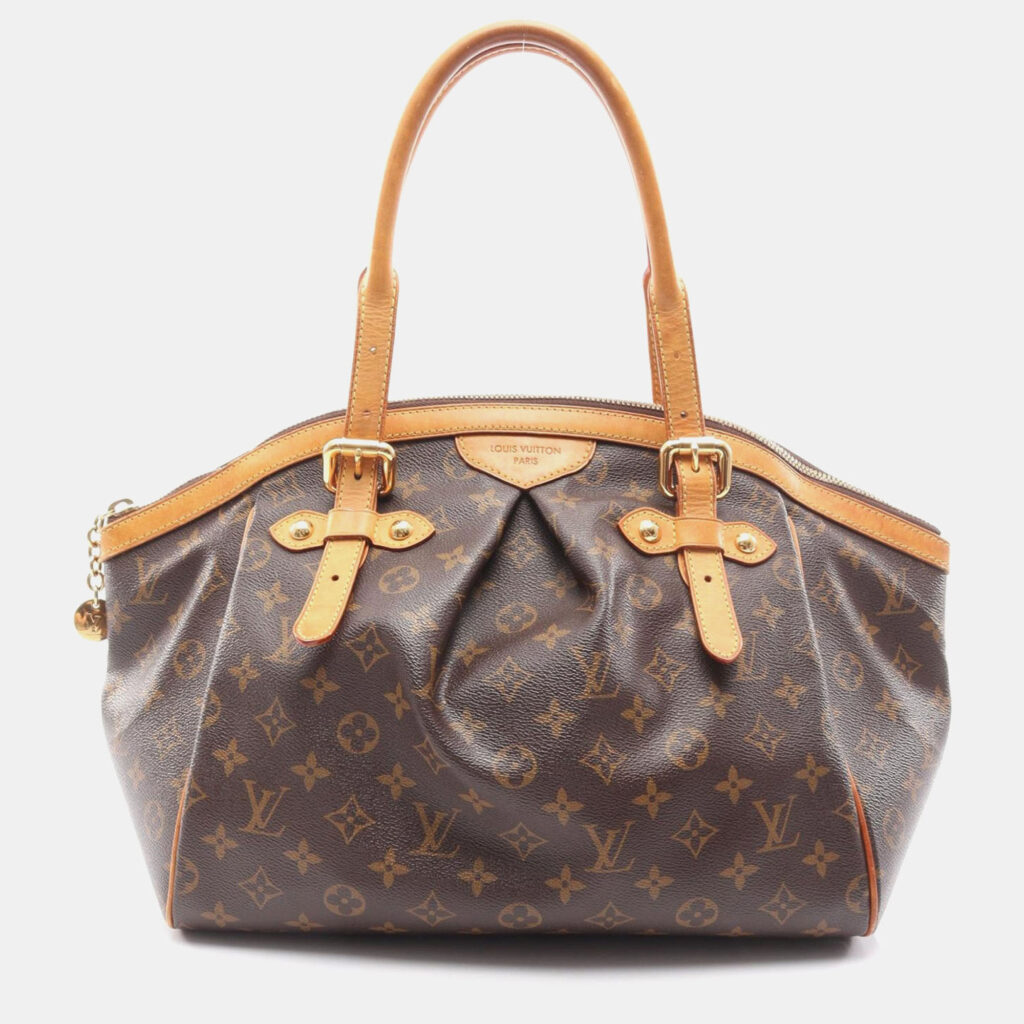 Louis Vuitton Tivoli Gm Shoulder Handbag Monogram Canvas Brown